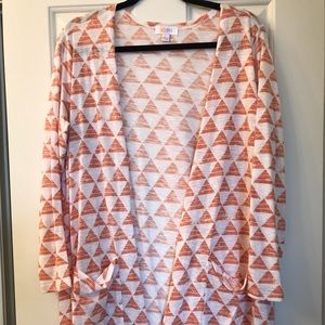 LLR duster cardigan, EUC